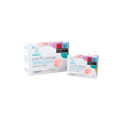 Tampony-BEPPY SOFT&COMFORT TAMPON WET 2PCS